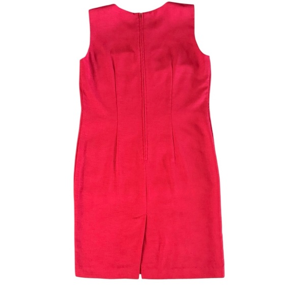 Leslie Fay Petite Red Dress – Women’s Size SP - Picture 4 of 7